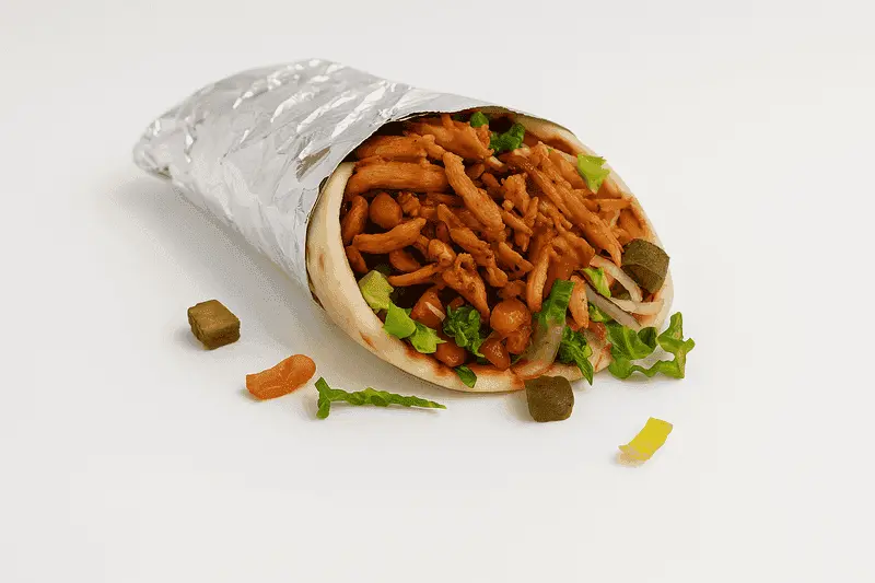 Chicken Döner (Shawarma) Pita